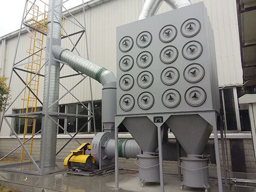 沉淀式濾筒除塵器